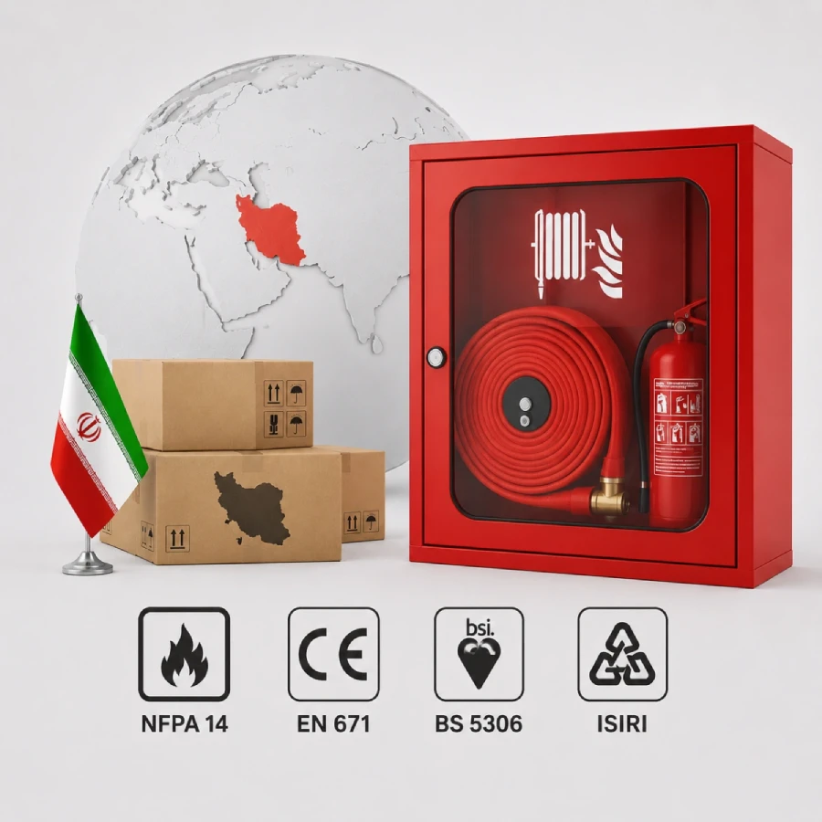 صادرات جعبه آتش نشانی